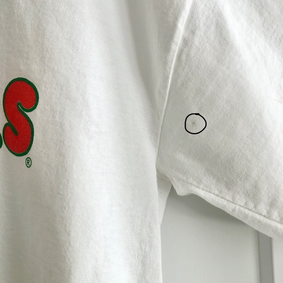 Hooters, Las Vegas, Vintage T-Shirt, Christmas Shirt Say No To Fruitcake, Size L - Picture 10 of 12